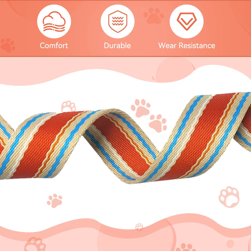 Adjustable Dog Collar and Leash Set / all sizes