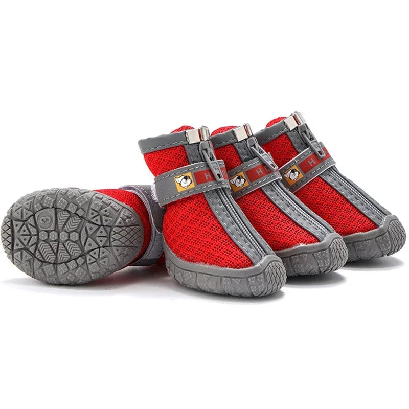 Non-slip Dog Shoes with Thick Plush Protection