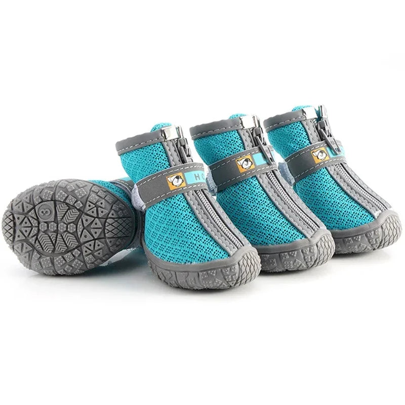 Non-slip Dog Shoes with Thick Plush Protection