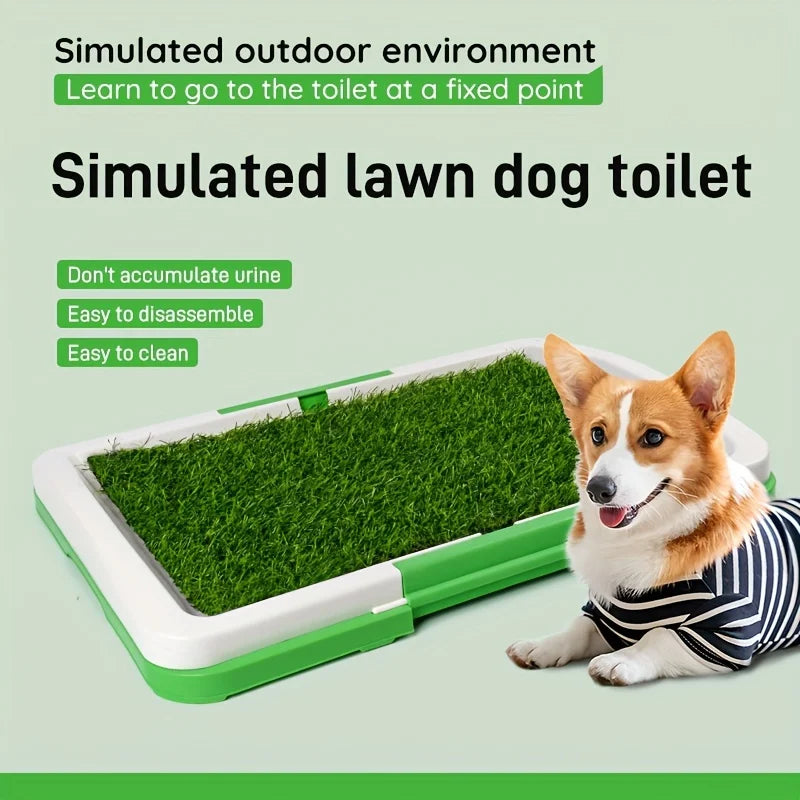 Leak-Proof Dog Training Pads -with Grass Surface