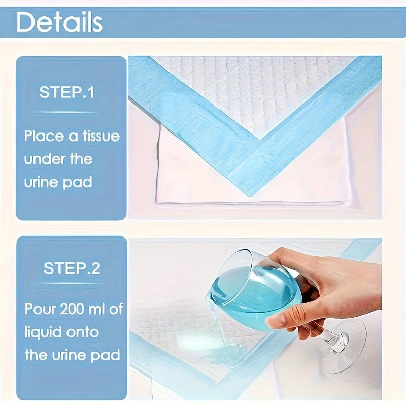 100 17.7"x13" 6-layer Disposable dog training pads