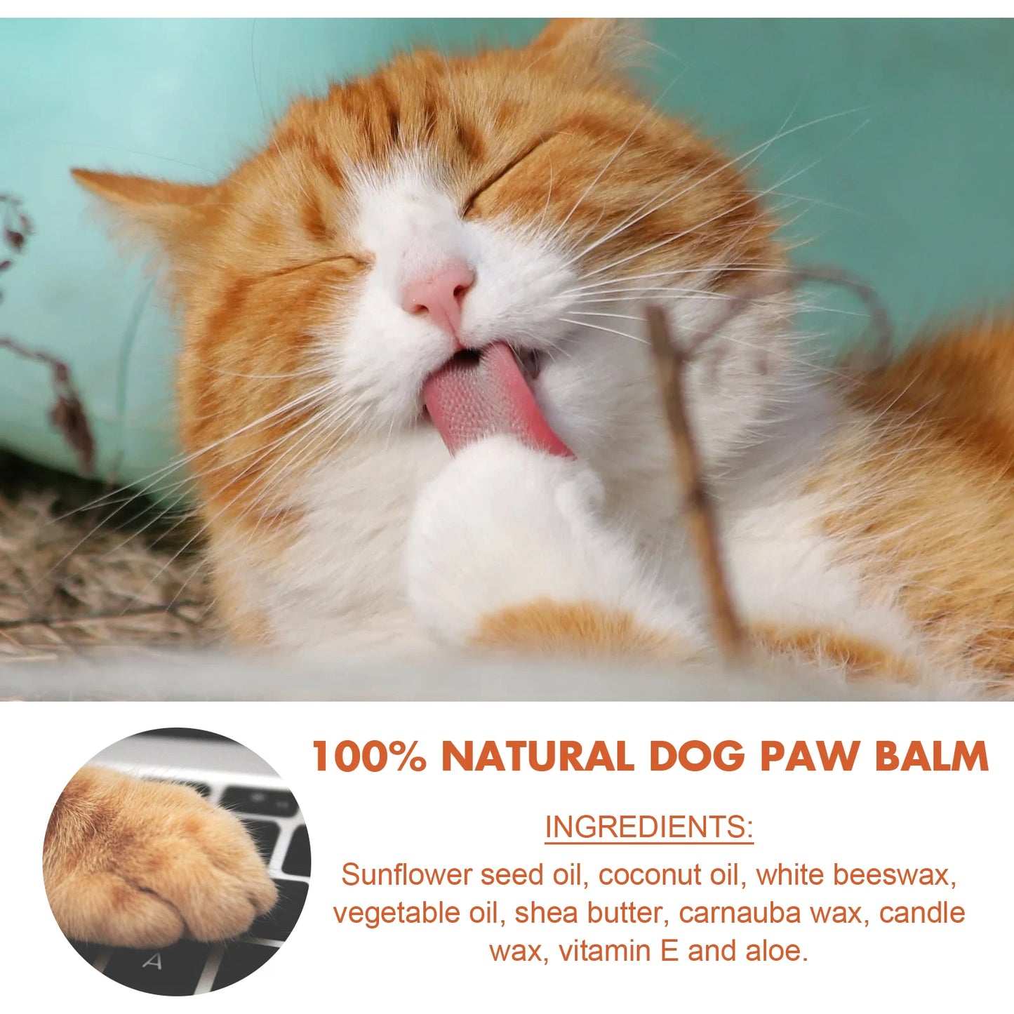 Cat and Dog Paw Balm, Moisturizer