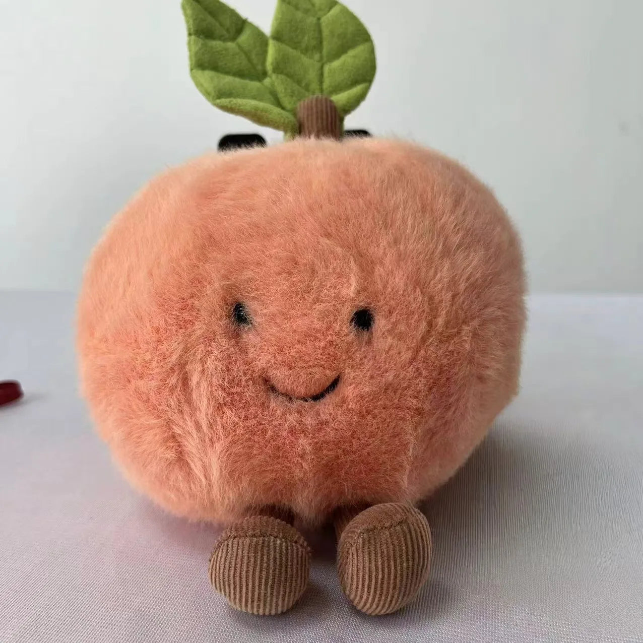 Various fruit interactive plush toy for cats