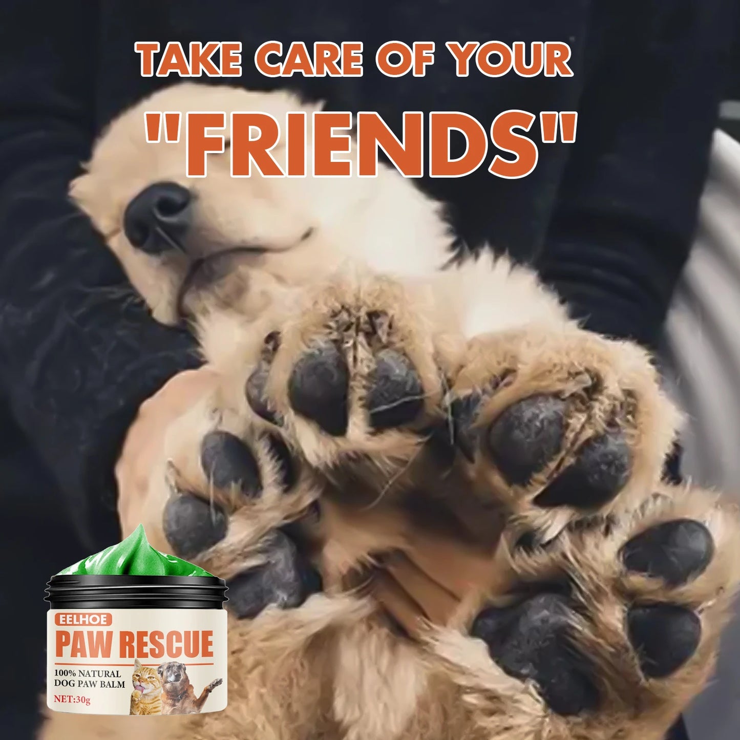 Cat and Dog Paw Balm, Moisturizer