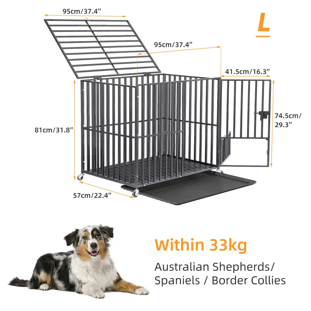 XXL Large Heavy Duty Dog Crate Kennel and Playpen