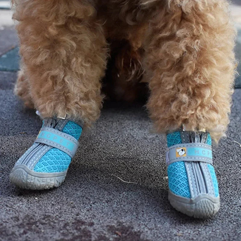 Non-slip Dog Shoes with Thick Plush Protection