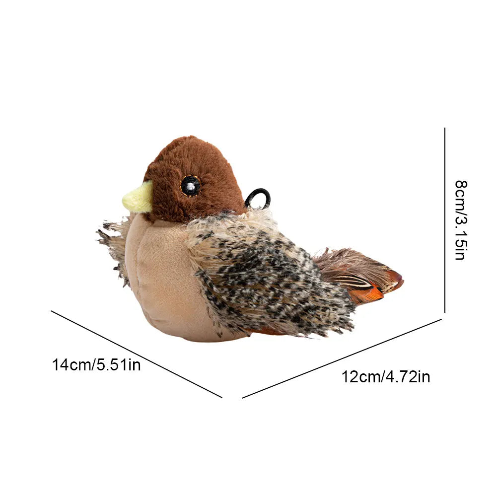 Flapping Bird Interactive chirping cat toy