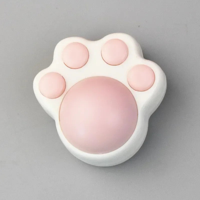 Cat Wall Stick-on Ball Toy Treats Healthy Digestion