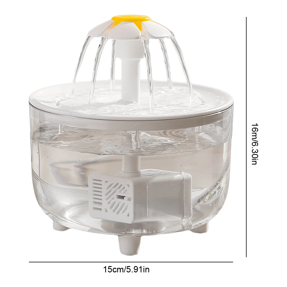 1200ml Automatic Cat Water Fountain