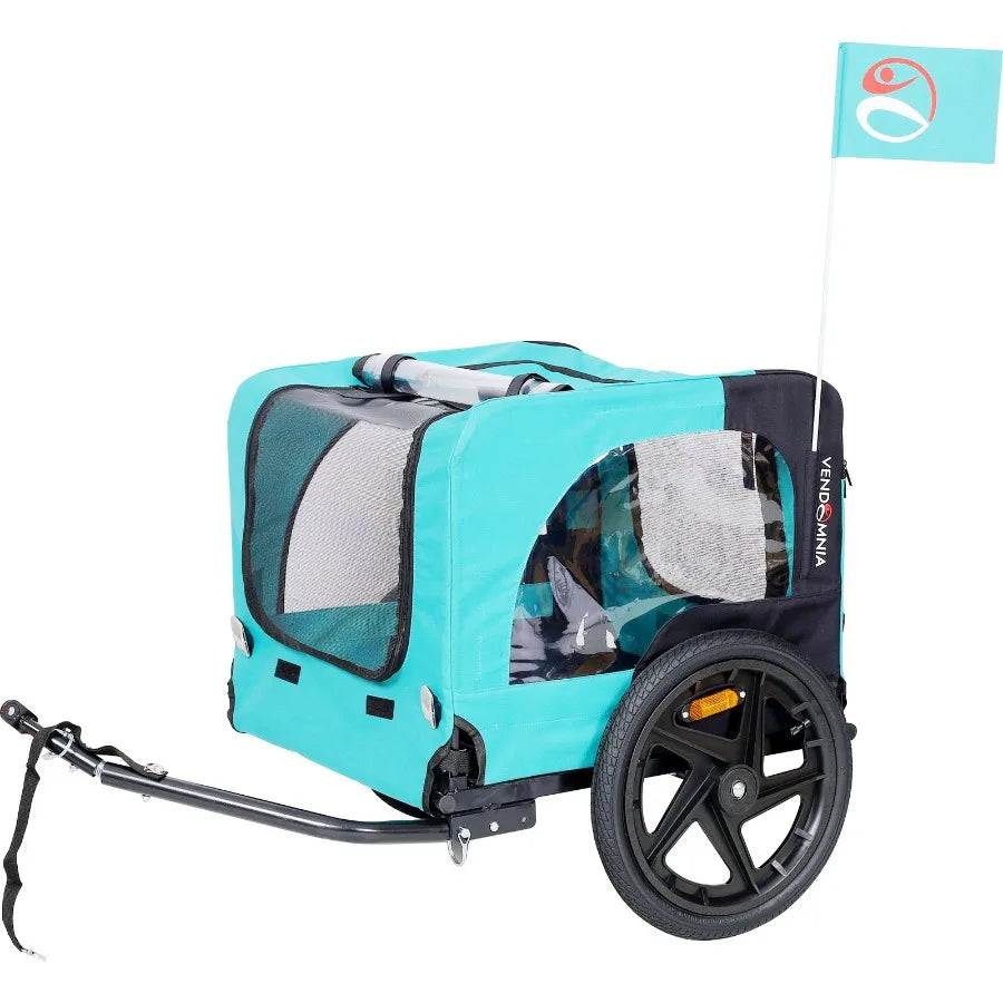 Light Green Foldable Pet Jng Stroller