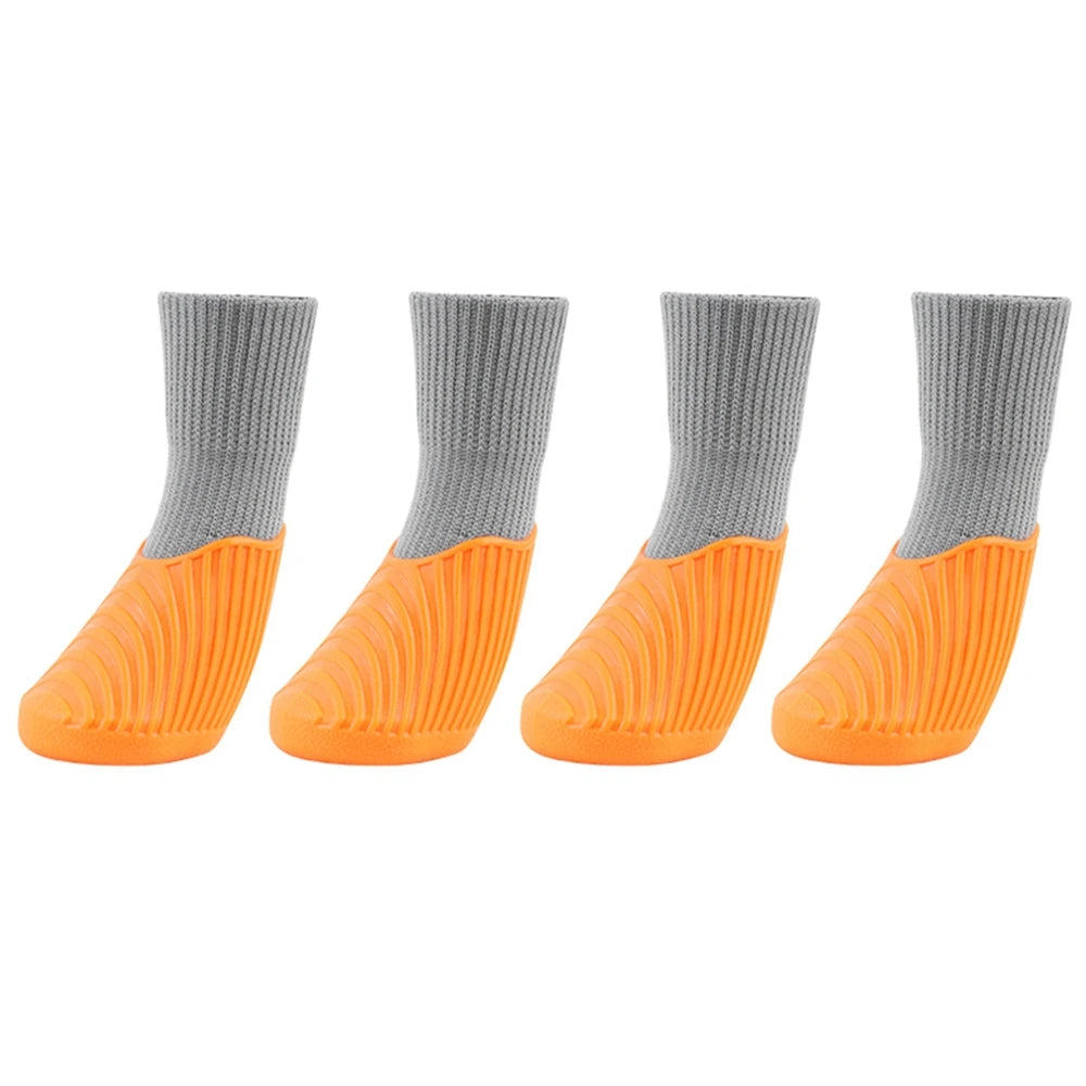 4Pcs Outdoor Pet Dog Shoe Paw Protectors