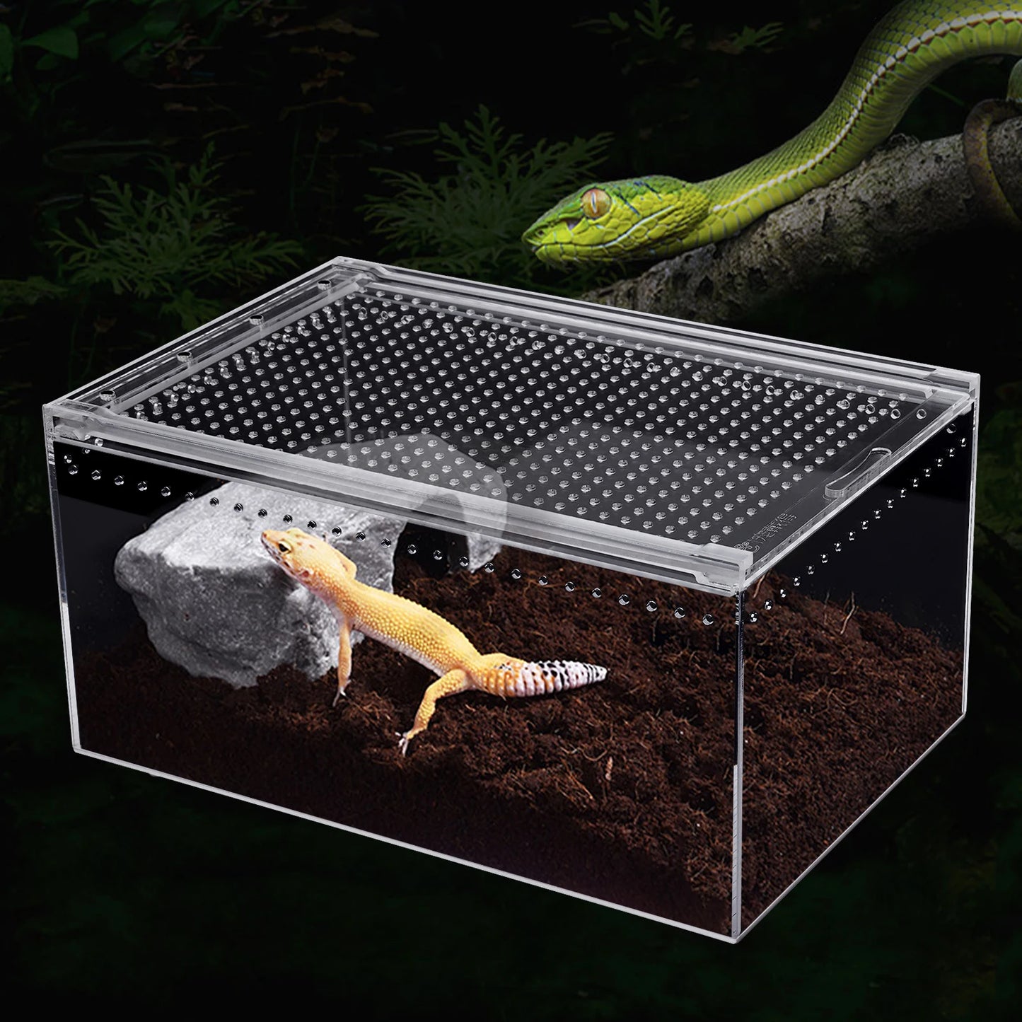 Acrylic Reptile Pet Breeding Cage