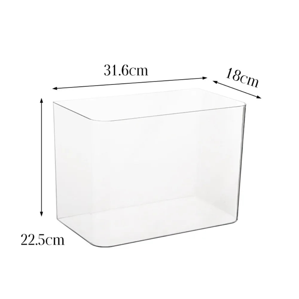 Transparent turtle/fish tank aquarium