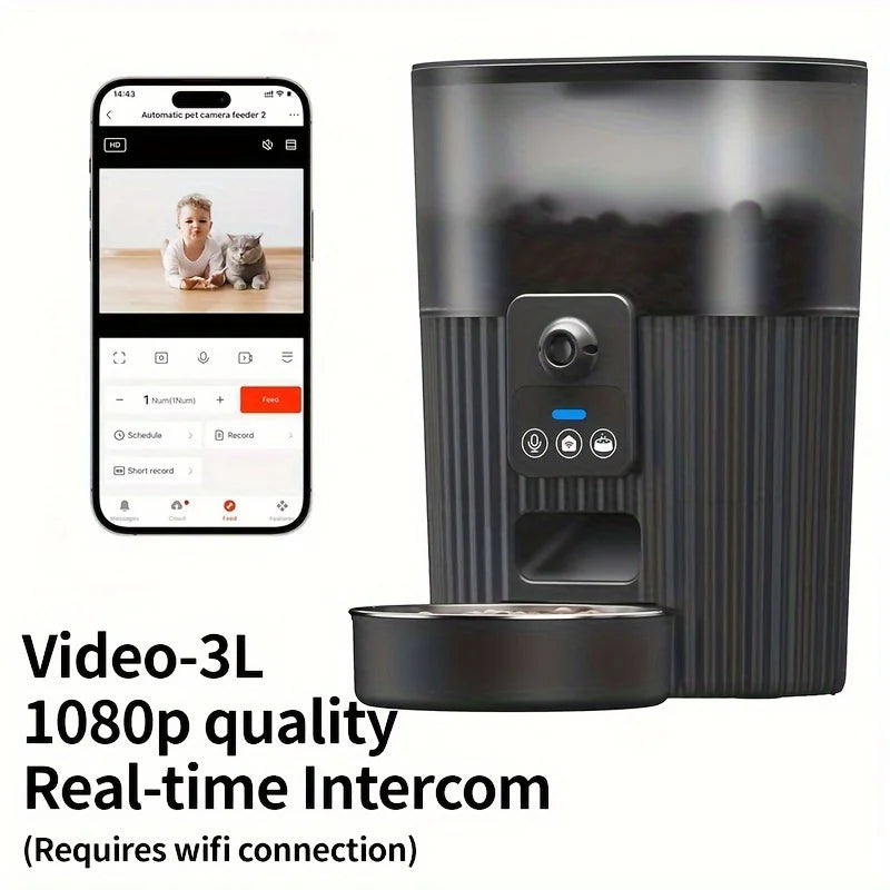 Automatic Dog And Cat Feeder With Remote