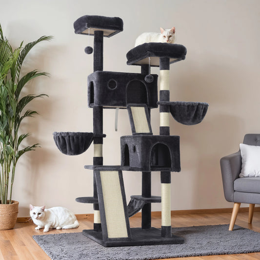 65in Multi-Level Large Cat Tree Tower