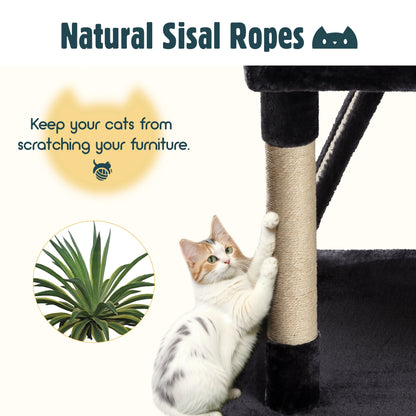 65in Multi-Level Large Cat Tree Tower