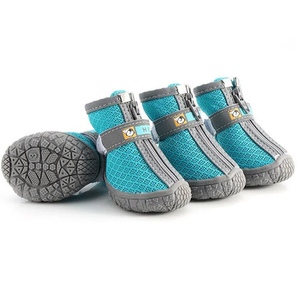 Non-slip Dog Shoes with Thick Plush Protection