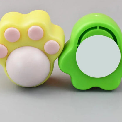 Cat Wall Stick-on Ball Toy Treats Healthy Digestion