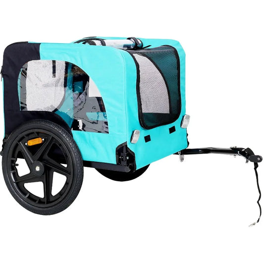Light Green Foldable Pet Jng Stroller