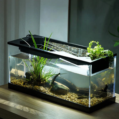 Aquarium Tank With Build-in Light, Water Pump,