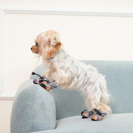 4pcs Pet Shoes For Small Large Dogs and Cats