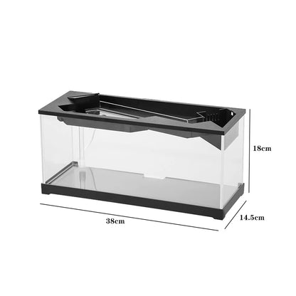 Aquarium Tank With Build-in Light, Water Pump,