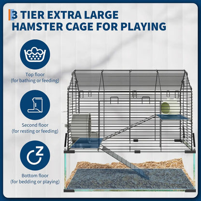Metal Hamster / Rodent Cage,
