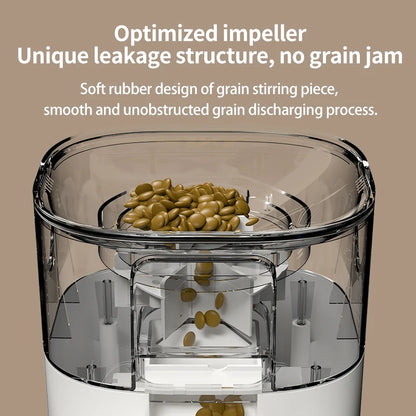 Automatic pet food dispenser with Wifi connect