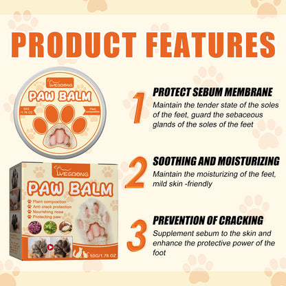 Pet Paw Repair Balm Moisturizes Dry Paw Pads