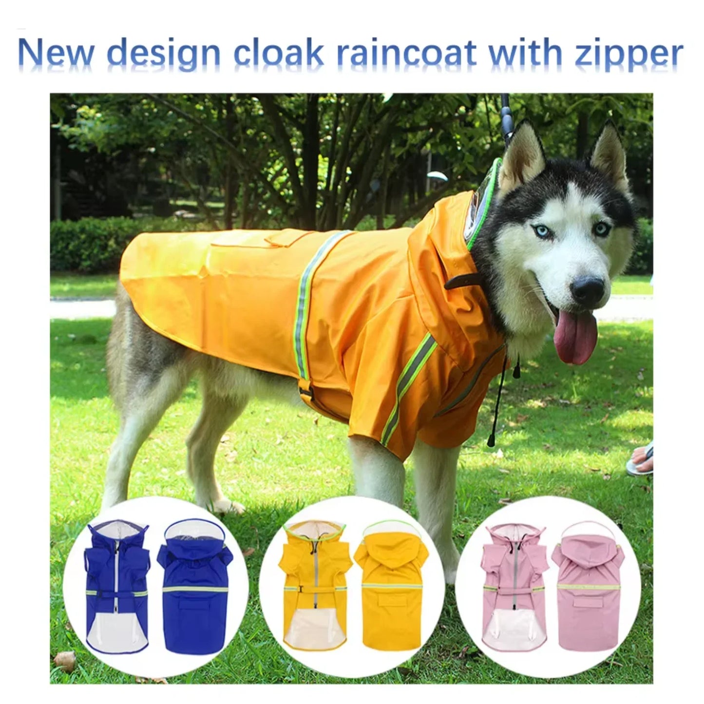 Waterproof designer hoodies for large dogs