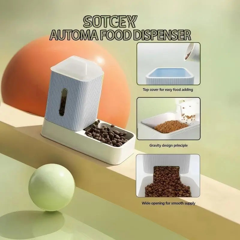 Large Capacity Automatic pet Feeder And Water Dispenser