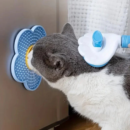 Sunflower Shaped Dog and Cat Licking Pads