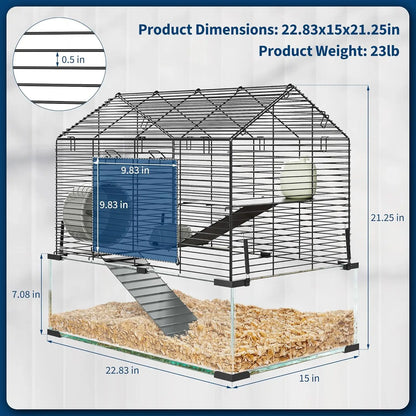 Metal Hamster / Rodent Cage,