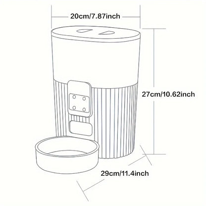 Automatic Dog And Cat Feeder With Remote