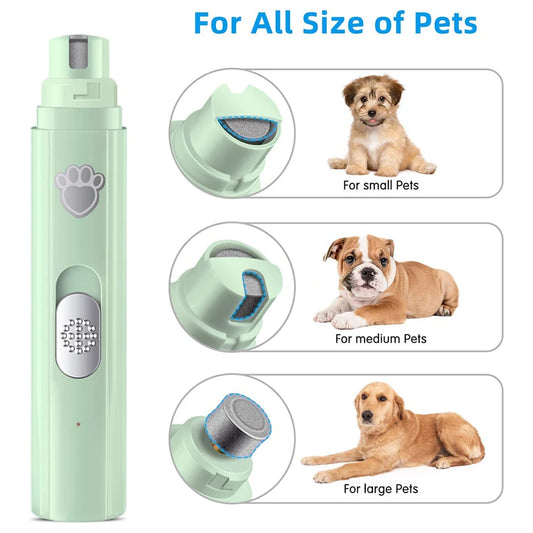 Electric Pet Nail Clipper Low-Noise / LED Light
