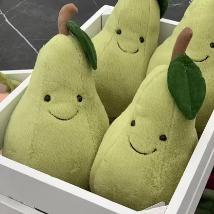 Various fruit interactive plush toy for cats