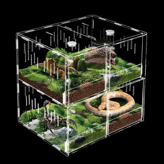 Acrylic Pet Reptile Cage Breeding Box