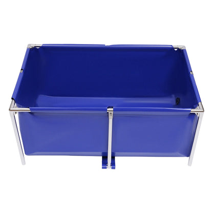 Canvas Blue  Above Ground Portable Koi Breeding Pond,