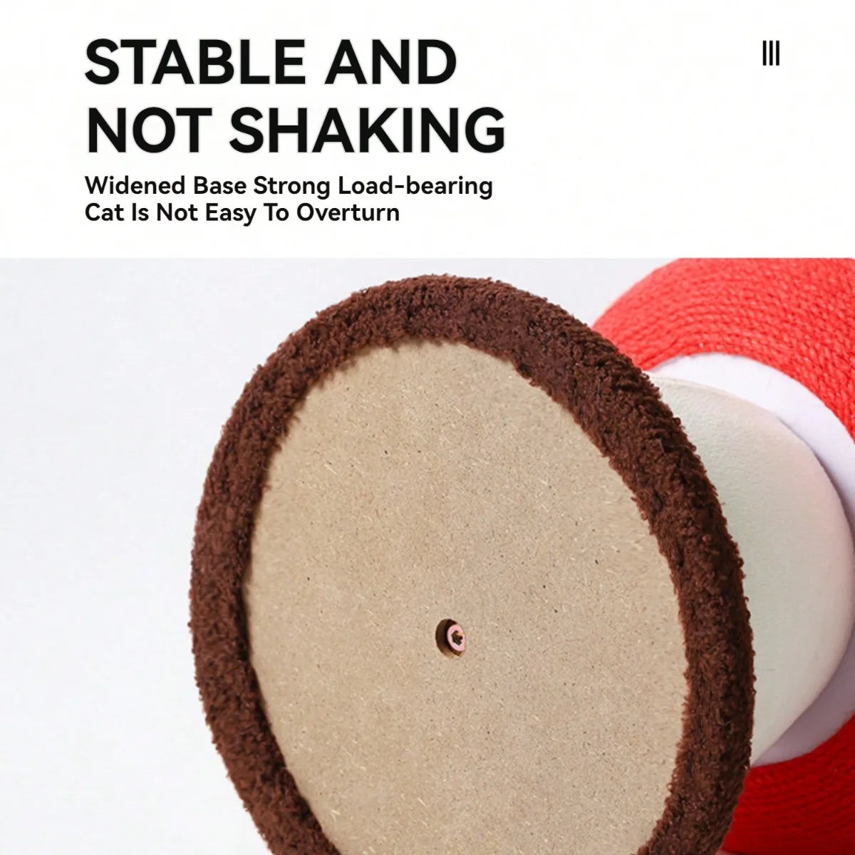 Mushroom Cat Scratcher Post,