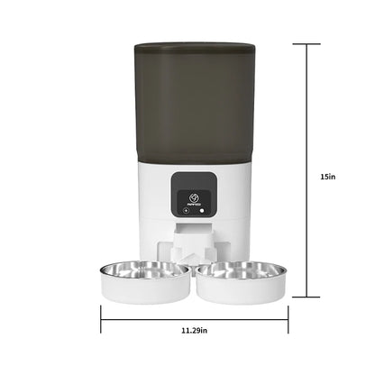 Automatic pet food dispenser with Wifi connect