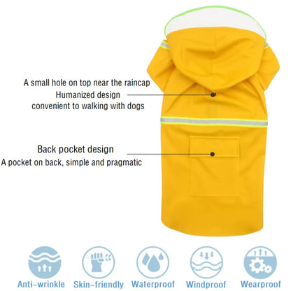 Waterproof designer hoodies for large dogs