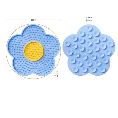 Sunflower Shaped Dog and Cat Licking Pads